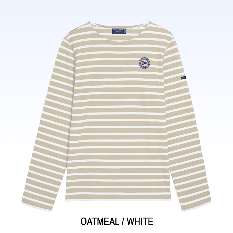 SAINT JAMES MINQUIERS MODERN UNISEX BRETON SHIRT