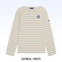 SAINT JAMES MINQUIERS MODERN UNISEX BRETON SHIRT