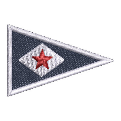 Sea Cliff YC Flat Burgee