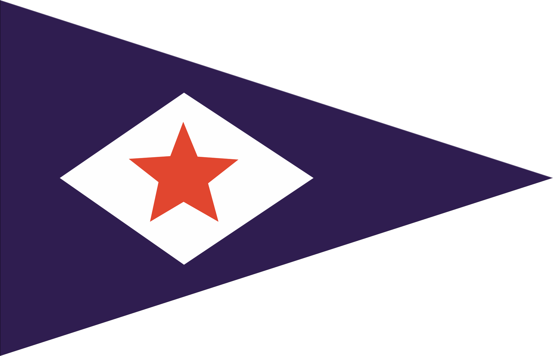 SeaCfYC - Flat Burgee